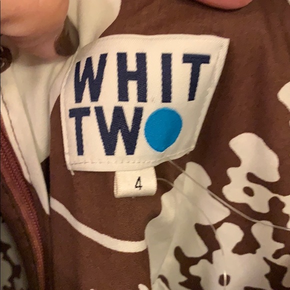 Anthropologie Whit Two one shoulder dress - Picture 5 of 6